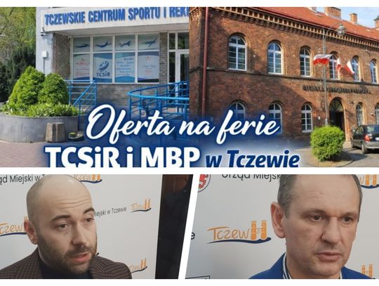 Oferta ferii zimowych 2026 Miejskiej Biblioteki Publicznej i Tczewskiego Centrum Sportu i Rekreacji
