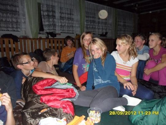 Ognisko, duchy i... seans filmowy