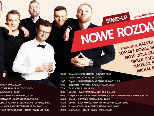 Opublikowano Kalendarz Imprez Miejskich na 2019 r.! A w nim koncert "Zalefa" czy stand-up