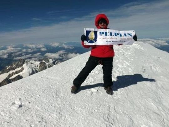 Pelpliniak po raz drugi zdobył Mont Blanc