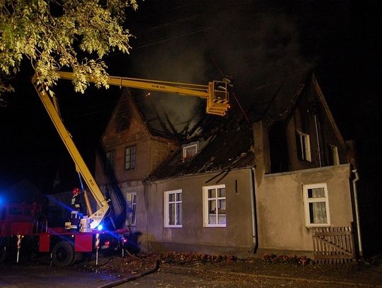 Pięciu rodzinom spłonął dom w Rudnie