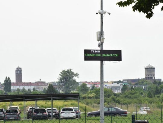 Pierwszy czujnik jakości powietrza w Tczewie stanął przy Malinowskiej