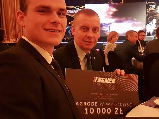 "Pierwszy trener" - duże wyróżnienie i nagroda finansowa dla tczewskiego trenera