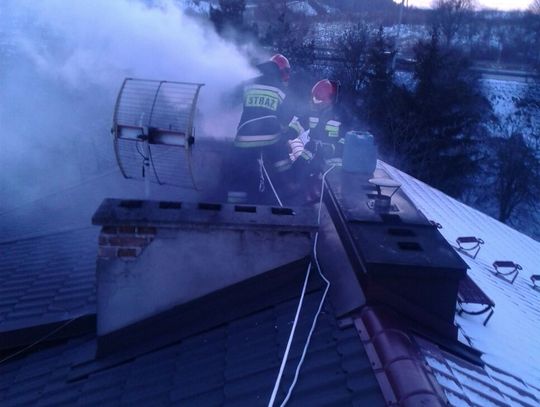 PILNE. Pożar przy ul. Piastowskiej w Tczewie. Interweniują dwa zastępy