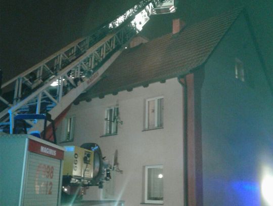 PILNE! Pożar sadzy w kominie przy ul. Elżbiety. Trzy zastępy straży biorą udział w akcji