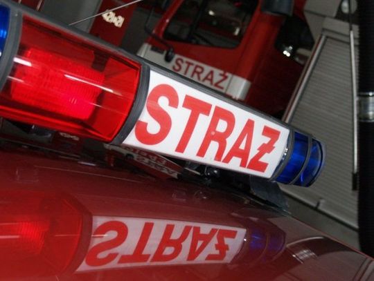 PILNE. Pożar w mieszkaniu przy ul. Kościuszki w Gniewie. 5 zastępów straży na miejscu