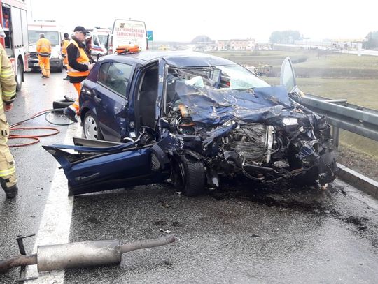 PILNE. Tragiczny wypadek pod Pelplinem. Zginęła jedna osoba