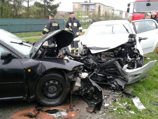 PILNE. Wypadek w Turzy. Są poszkodowani (ZDJĘCIA)