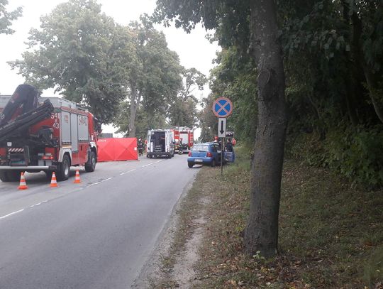 PILNE. Zderzenie motocykla z samochodem przy ul. Bałdowskiej. Interweniował śmigłowiec LPR