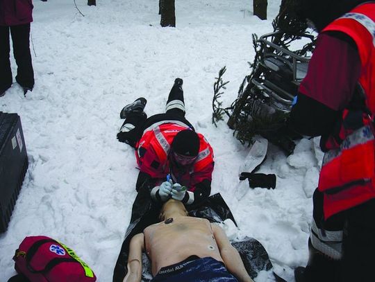 Płetwonurkowie ratowali w górach!!!