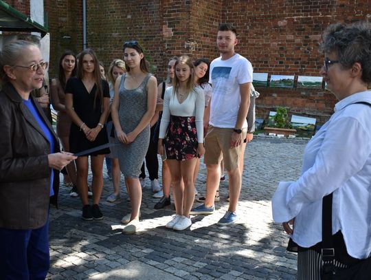 Po sobie zostawili nie tylko mural. Studenci z Bydgoszczy zakończyli plener malarski