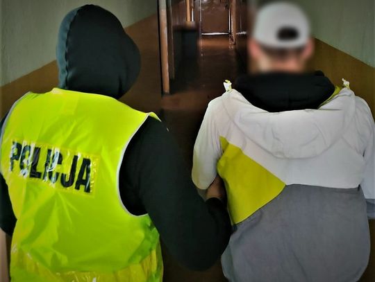Podejrzany o włamania i kradzieże 33 letni mężczyzna zatrzymany przez tczewskich kryminalnych