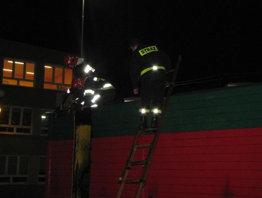 Podpalony &amp;quot;orlik&amp;quot; 