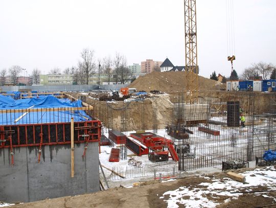 Pogoda nie „zamroziła” najważniejszej budowy w mieście. "Inwestycja zgodnie z harmonogramem"