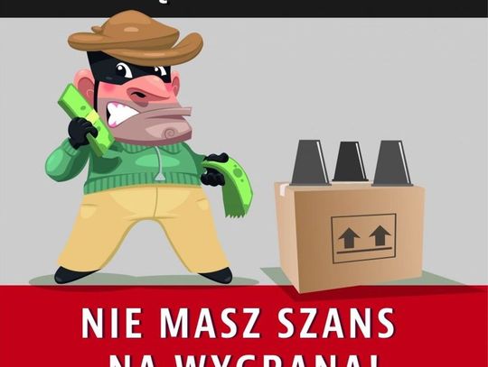 Policja ostrzega przed grą w "trzy kubki". To znany sposób oszukiwania