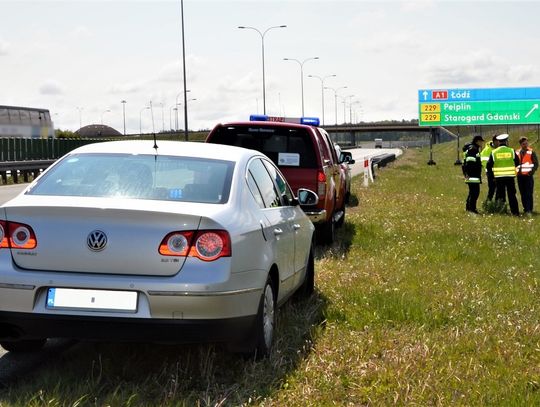 Policja, straż oraz zarządca A1 spotkali się na autostradzie w miejscu tragicznego wypadku 