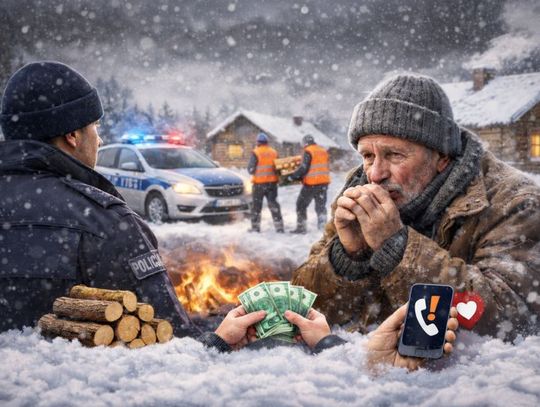 Policjanci pomogli 66-latkowi. Akcja zaowocowała podjęciem opieki nad seniorem