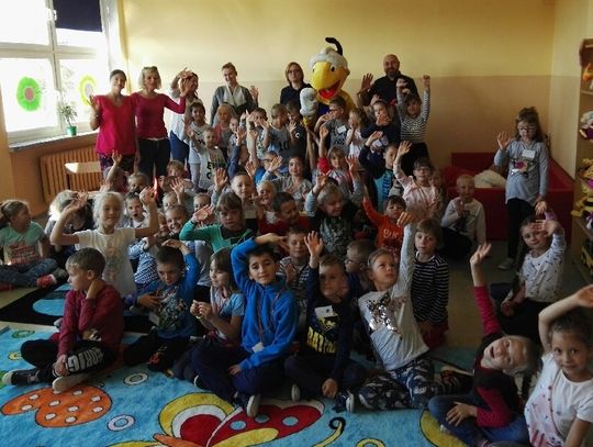 Policjanci z „Mrówką” spotkali się z tczewskimi pierwszoklasistami