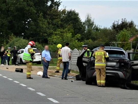 Policjanci zatrzymali prawo jazdy za spowodowanie wypadku z udziałem trzech aut