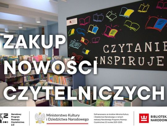 Pomóż bibliotekarzom w zakupie nowości czytelniczych. Możesz je wskazać do 30 września!