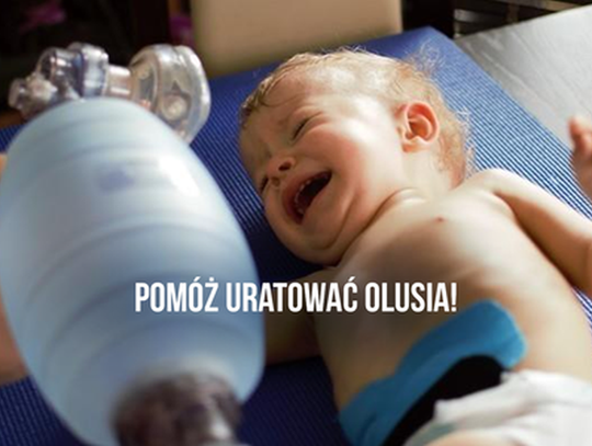 Pomóżmy uratować małego Olusia!