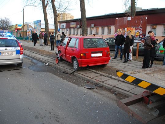 Pościg za pijanym sprawcą wypadku