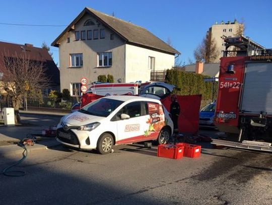 Potrącenie przy ul. Jagiełły w Tczewie. 71-latka trafiła do szpitala