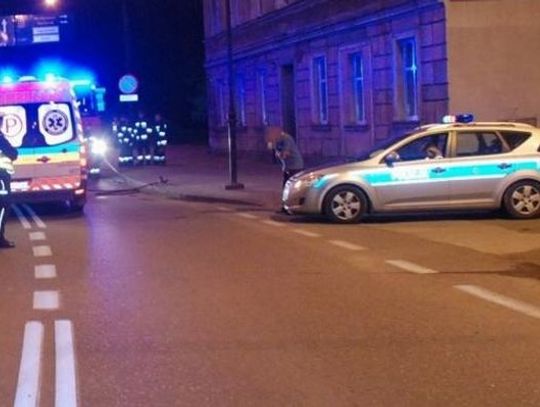 Potrącenie przy ul. Wojska Polskiego w Tczewie. Pijany pieszy wtargnął na jezdnię! 