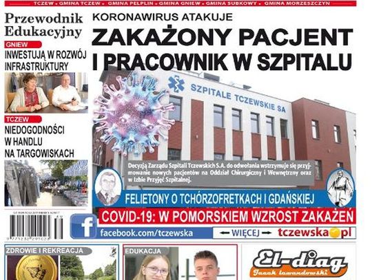 Potrzebujesz najświeższych informacji z Tczewa oraz gmin naszego powiatu? Najnowszy numer Gazety Tczewskiej! Już dziś w Twoim kiosku. A w nim…