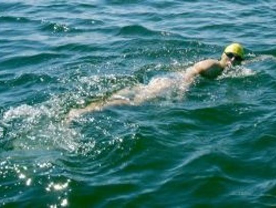 Przemarzł w Bałtyku i nie dopłynął do celu