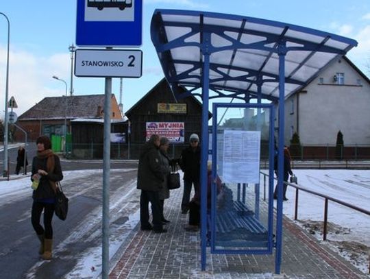Przystanek autobusów w Gniewie przeniesiony