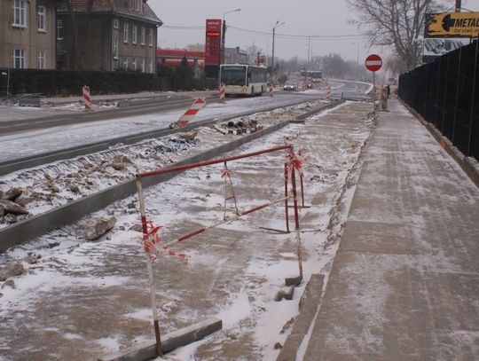 Remont ul. Gdańskiej wstrzymany! Nie wiadomo, kiedy wykonawca wróci na plac budowy