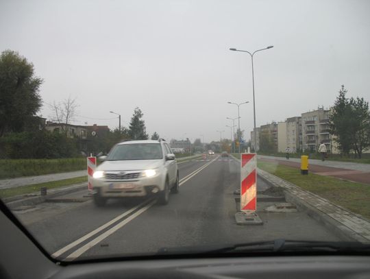 Rok po budowie... rozkopali al. Kociewską  