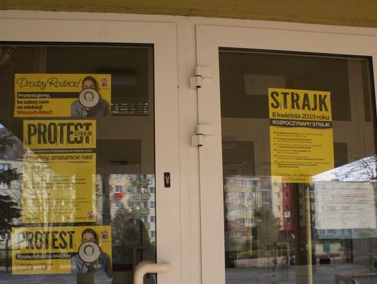 Ruszyła akcja strajkowa w tczewskich szkołach. Dzieci spędzają czas w świetlicach