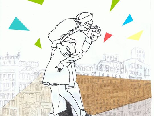 Ruszyły prace przy muralu. Powstanie na ścianie bloku przy al. Zwycięstwa 1 