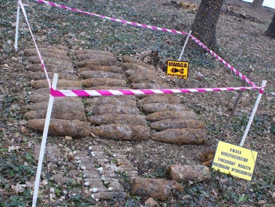 Saperzy w akcji - w Malborku znaleziono kilkadziesiąt niewybuchów