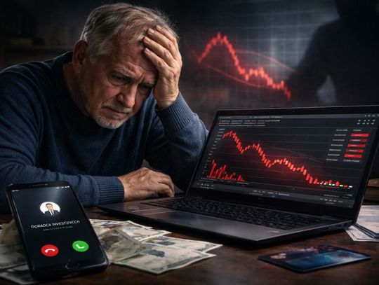 SENIOR Z TCZEWA uwierzył w szybki zysk, stracił oszczędności życia