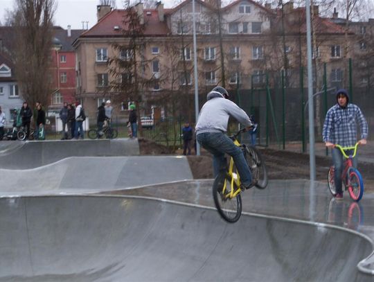Skatepark we władaniu młodzieży