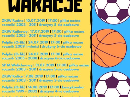 Sportowe wakacje z Pelplińskim Centrum Sportu