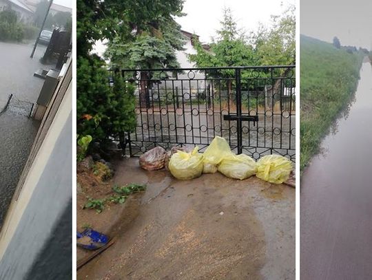 Straż podsumowała weekendowe ulewy. Zalane dziesiątki piwnic, plebania oraz pomieszczenia przychodni