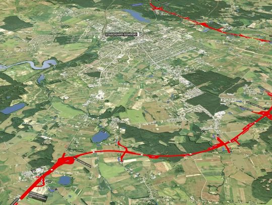 Świetna wiadomość dla kierowców! Przyszła obwodnica Starogardu Gd. będzie przebiegać kilka kilometrów od Pelplina