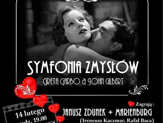 "Symfonia zmysłów" - walentynkowy pokaz filmu niemego z muzyką na żywo w CKiS!