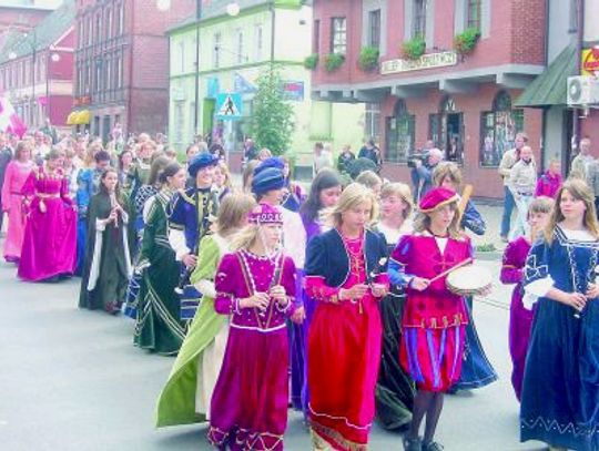 Szarlotka z mnisich jabłek na jarmarku