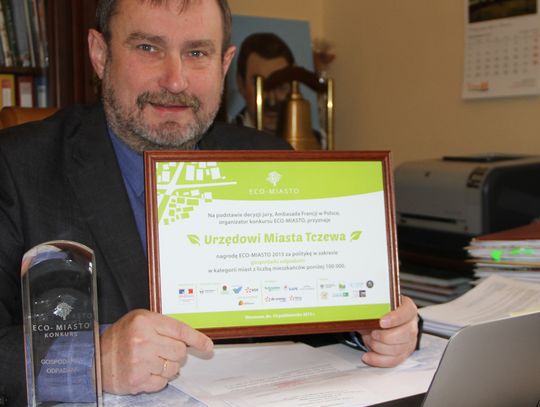 Tczew laureatem konkursu Eco-Miasta 2015