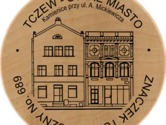 Tczew na kolejnym znaczku turystycznym. Co konkretnie na nim uwieczniono?