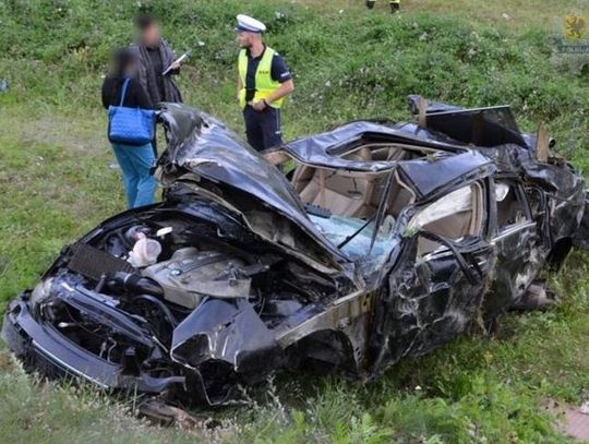 Tczewscy policjanci wyjaśniają przyczyny śmiertelnego wypadku na A1