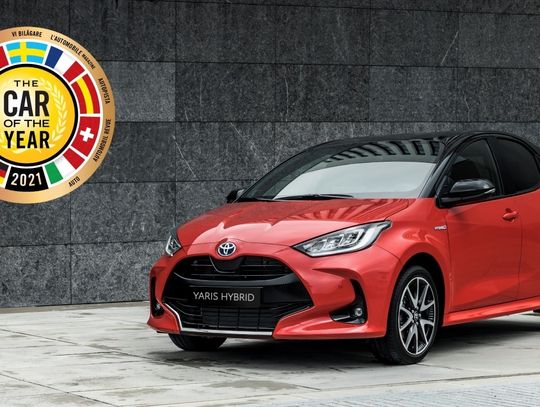 Toyota Yaris Europejskim Samochodem Roku 2021