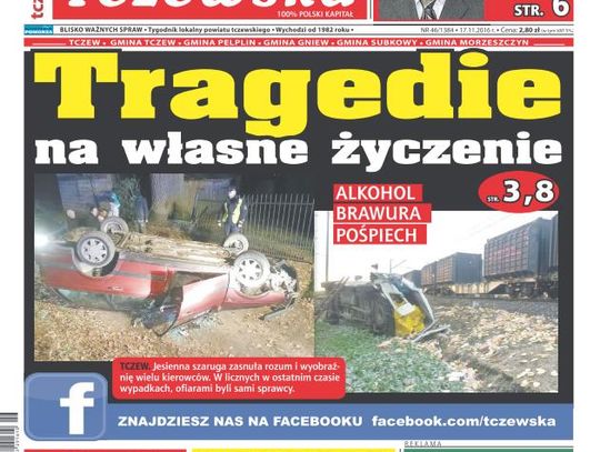 Tragedie na drogach. Jesienna szaruga zasnuła wyobraźnię. Czytaj GT