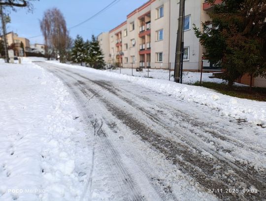 Trudne warunki na drogach. ZIMA PONOWNIE ZASKOCZYLA DROGOWCÓW !