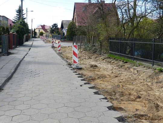 Trwa przebudowa ul. Wigury